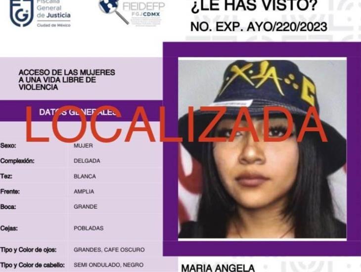 Ángela no fue secuestrada, se ausentó voluntariamente: Fiscalía de CDMX