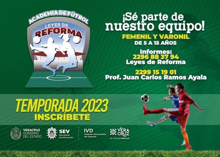 Cerca torneo de futbol 7 en la Unidad Deportiva VRO