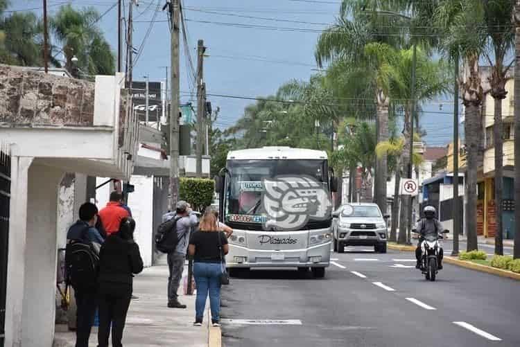 Asaltan a más de 30 personas en autobús en la zona centro de Veracruz