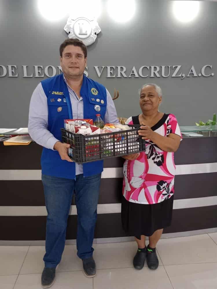 Club de Leones de Veracruz realizan loable labor