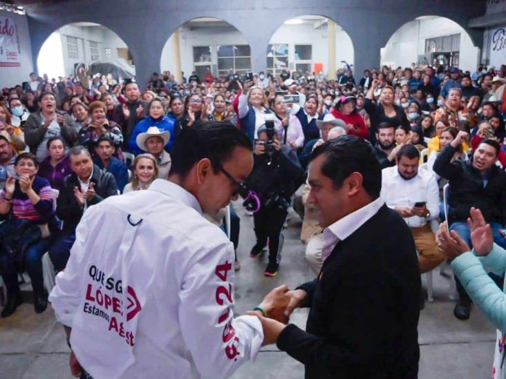 Pánuco y ‘Rodri’ desbordan su apoyo a ‘Sigue López’ y Sergio Gutiérrez en la lucha por la 4T