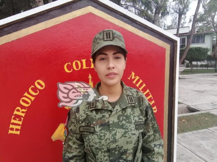 Ejército, referente en equidad de género: teniente Marisol Zavala