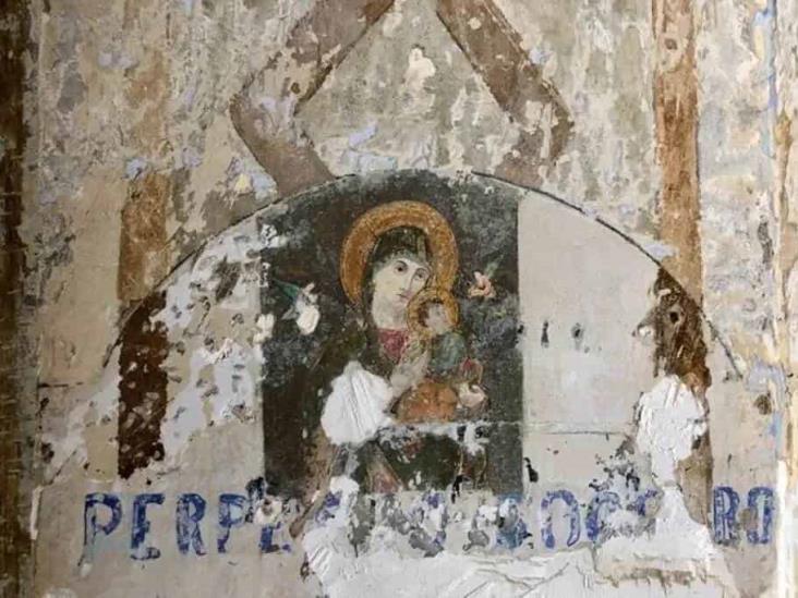 Llamarán al INAH para salvar imagen de la Virgen del Perpetuo Socorro