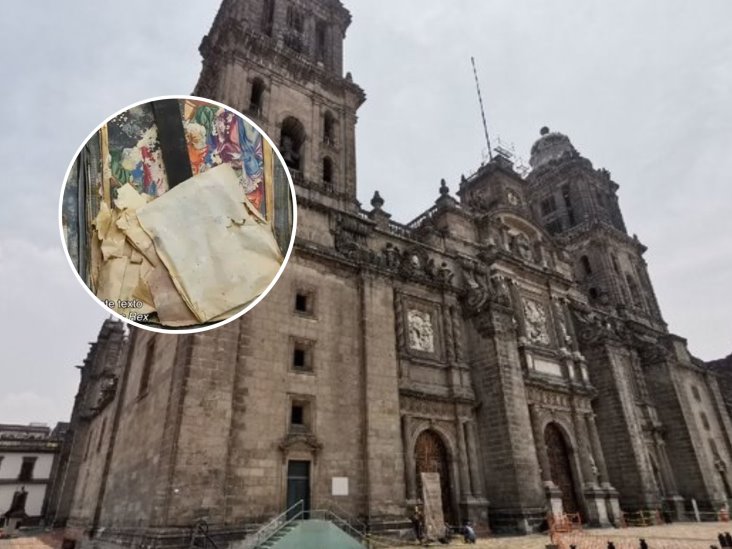 Encuentran reliquias en la cúpula de la catedral de la CDMX (+Video)