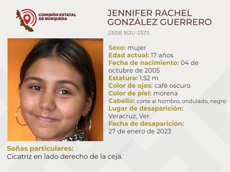 Buscan a jovencita que desapareció en Veracruz