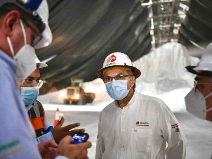 Coatzacoalcos, centro de distribución de fertilizantes de Pemex (+Video)