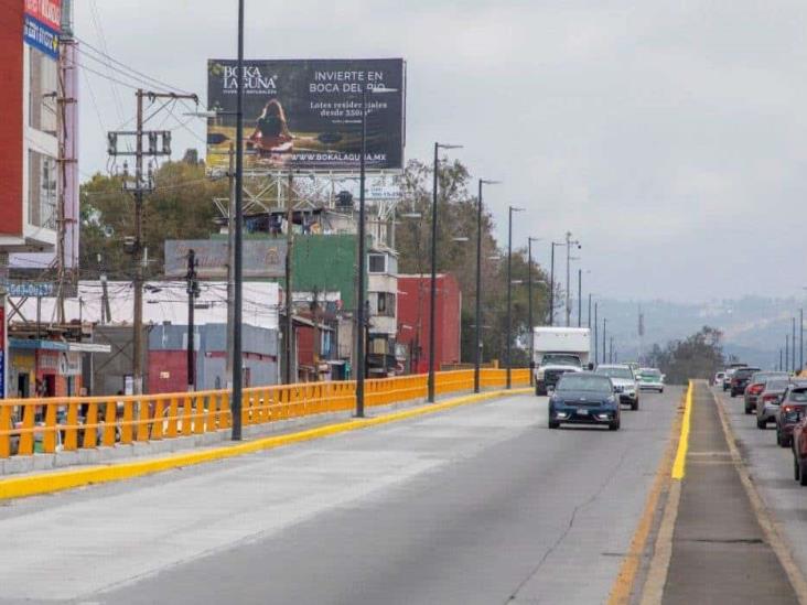 En Xalapa ya puedes circular sobre el puente Miguel Alemán