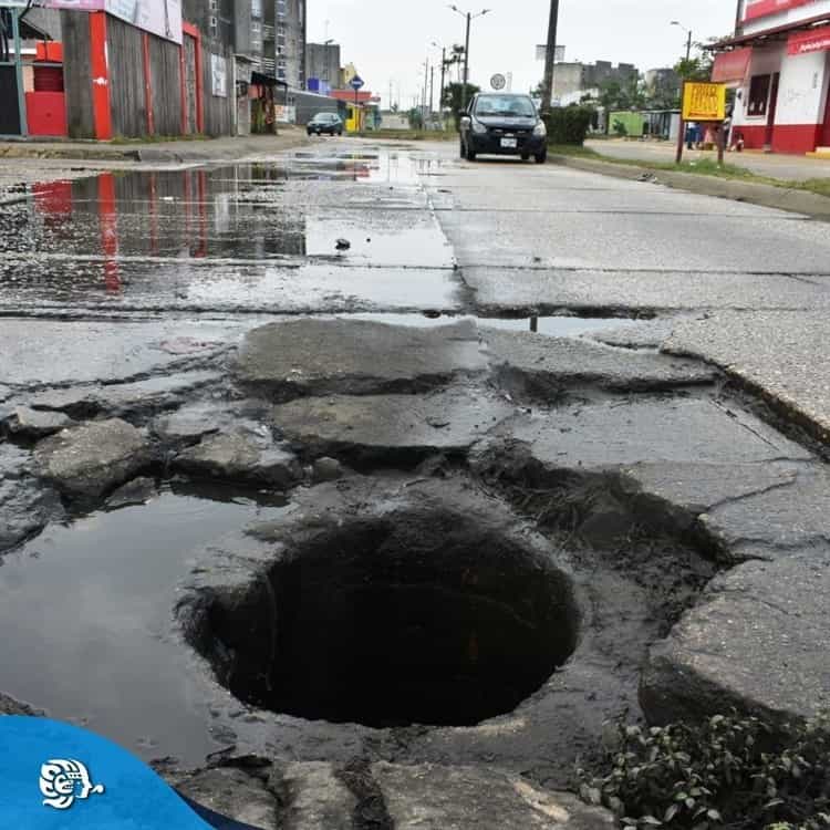 Viven entre aguas negras en fraccionamiento Santa Martha, en Coatzacoalcos