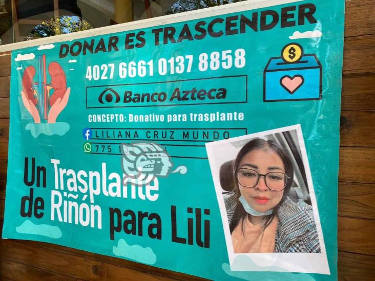 Piden apoyo urgente para trasplante de riñón de ‘Lili’ en Veracruz