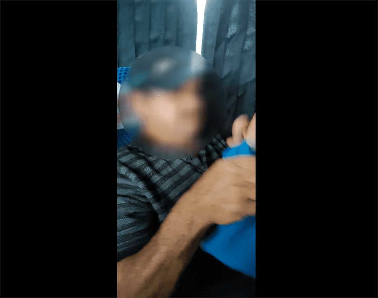 ¡En Veracruz! Denuncian a sujeto por acosar a pasajera en un autobús de pasaje