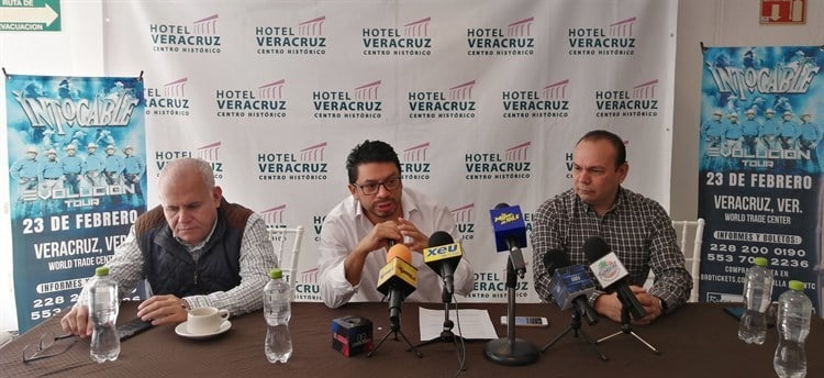 Empresarios veracruzanos confirman show de Intocable en Veracruz