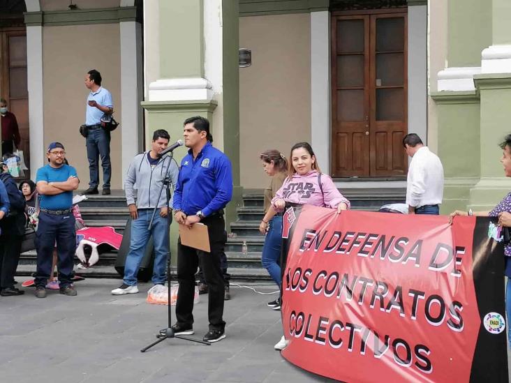 Se movilizan telefonistas sindicalizados en Córdoba y Orizaba