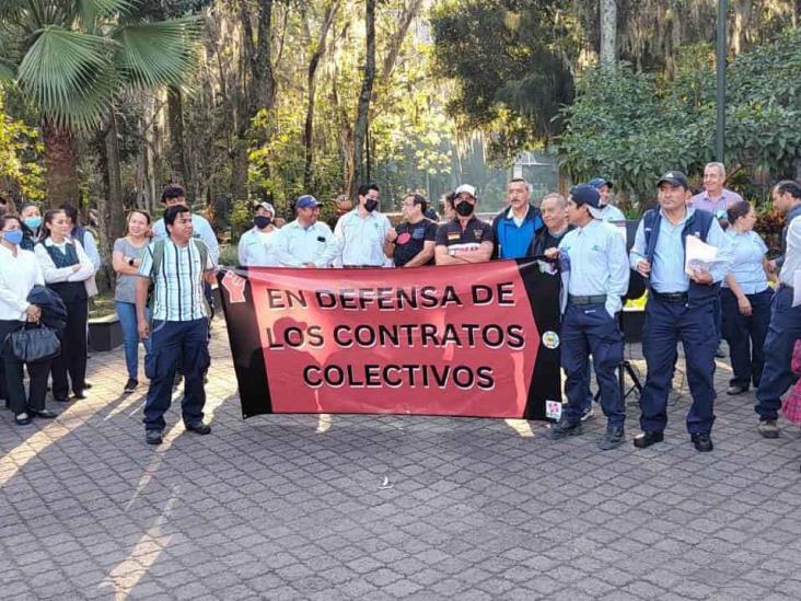 Se movilizan telefonistas sindicalizados en Córdoba y Orizaba