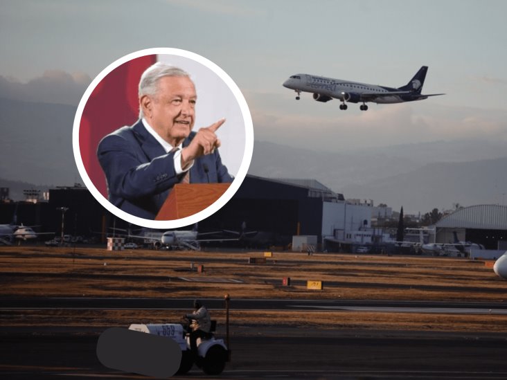 Hay mucha falsedad: AMLO sobre quienes señalan la degradación del espacio aéreo mexicano