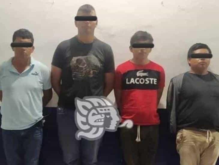 Ingresan al reclusorio a 4 presuntos autores de violencia en Acayucan