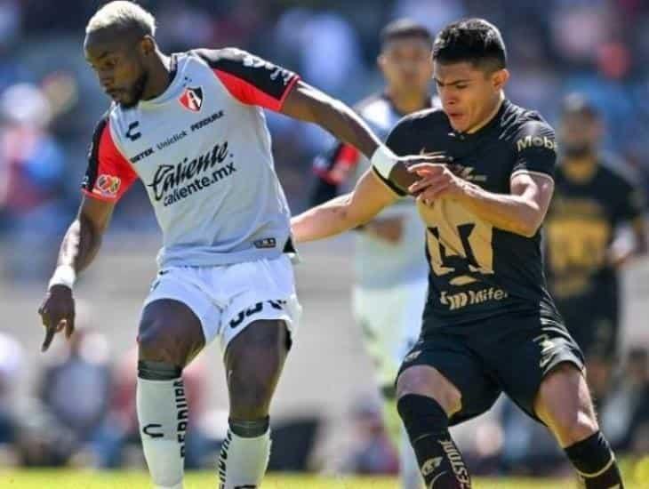 ¡No se hacen daño! Atlas y Pumas empatan en partido de Jornada 5