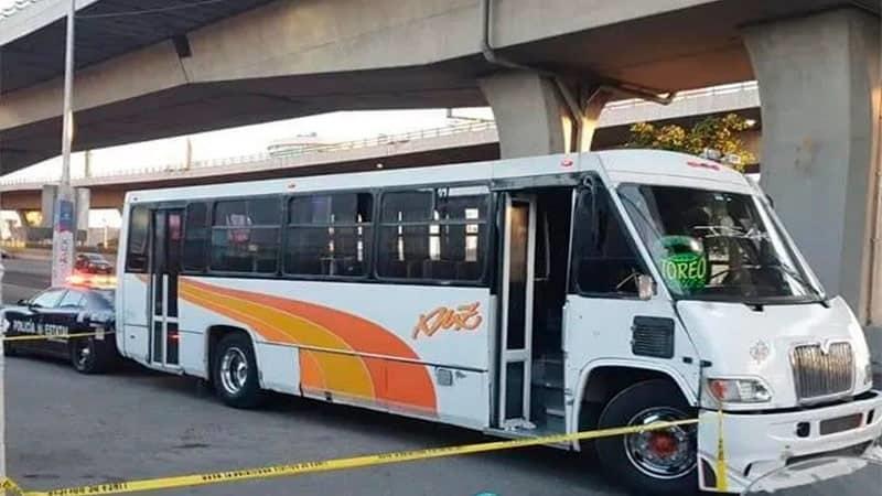 Un pasajero muerto tras asalto a un autobús en Naucalpan
