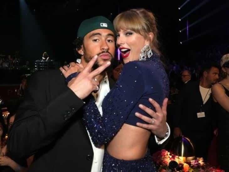 Taylor Swift baila merengue con Bad Bunny en los Grammy 2023