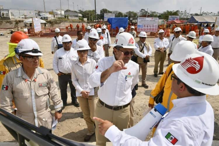 Busca Pemex aumentar producción de gas natural en Tierra Blanca (+Video)