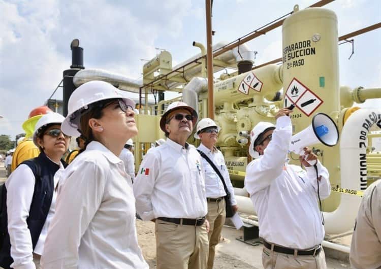Busca Pemex aumentar producción de gas natural en Tierra Blanca (+Video)