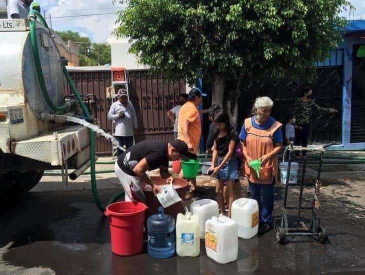 Siete colonias de Veracruz no tendrán agua potable este miércoles