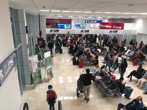 Se retrasan vuelos en Aeropuerto de Veracruz