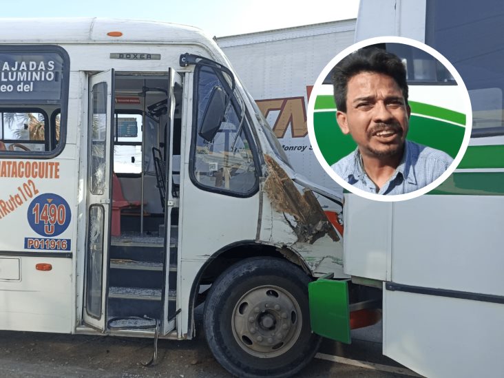 Durante bloqueo, agreden a chofer de autobús en Veracruz (+Video)