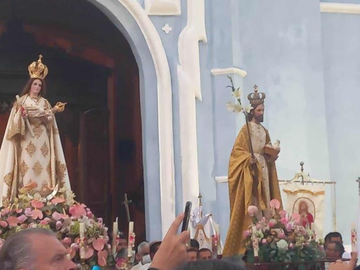 Finalizan las fiestas de Tlacotalpan con procesión a la virgen de la Candelaria