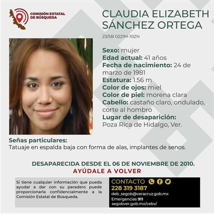 Siguen buscando a las hermanas Raquel y Claudia; desaparecieron desde 2010 en Poza Rica