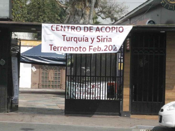 Instalan en Orizaba centros de acopio para Siria y Turquía