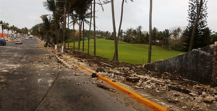 Norte dejó múltiples afectaciones en el sur de Veracruz