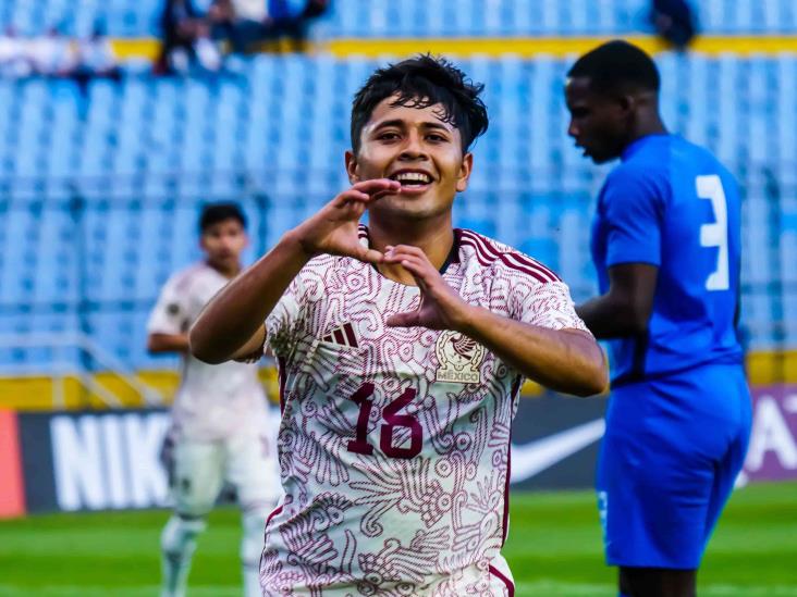 ¡Paliza! Selección Mexicana Sub17 golea 9-0 a Curazao