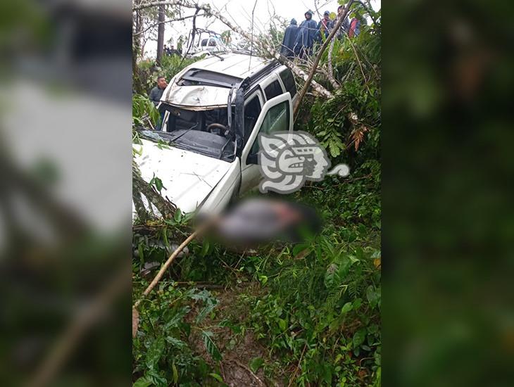 En trágico accidente, muere fundador y coordinador de Morena en Uxpanapa