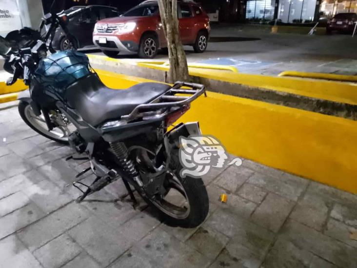 Instructor de SSP-Veracruz, detenido por chocar con motociclista