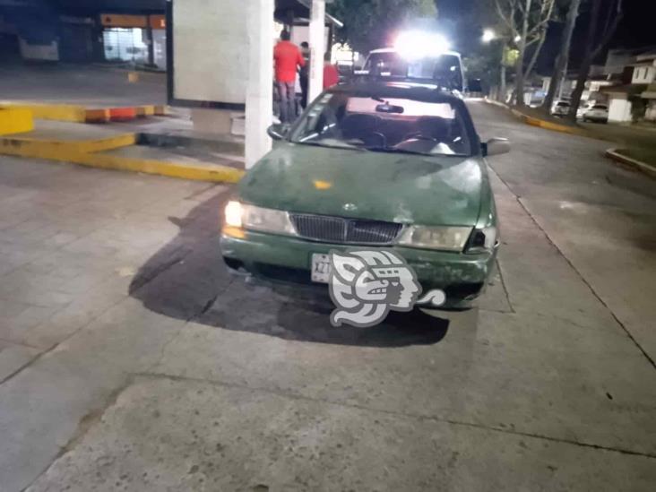 Instructor de SSP-Veracruz, detenido por chocar con motociclista