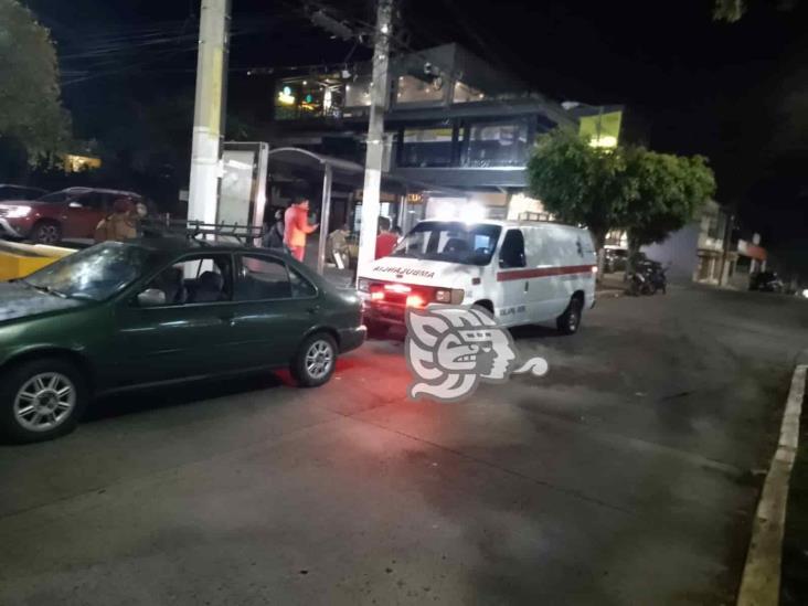 Instructor de SSP-Veracruz, detenido por chocar con motociclista