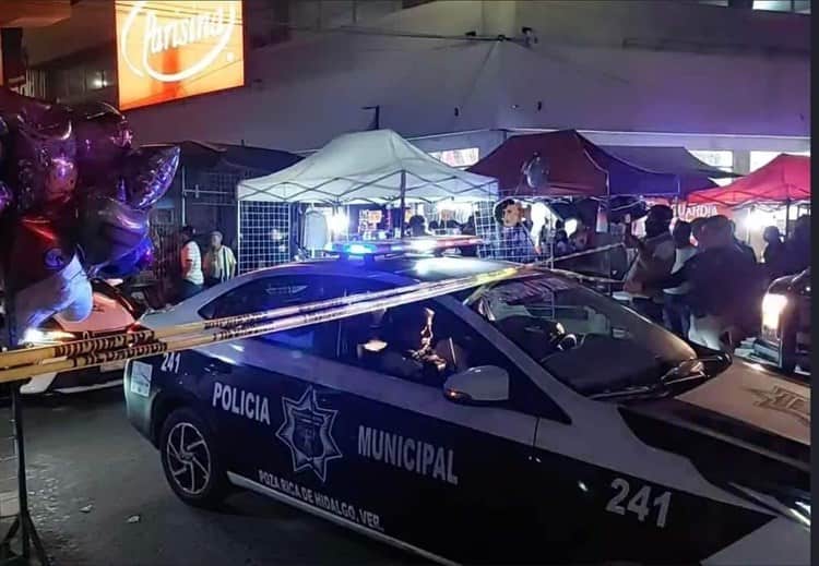 Sangriento San Valentín en Poza Rica; ultiman a sujeto en pleno centro