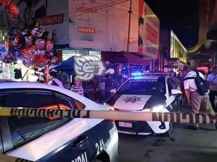 Sangriento San Valentín en Poza Rica; ultiman a sujeto en pleno centro