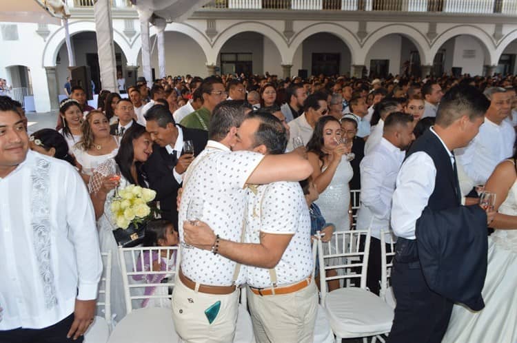 Día del Amor: Roberto y Andrés contrajeron matrimonio en Veracruz (+Video)