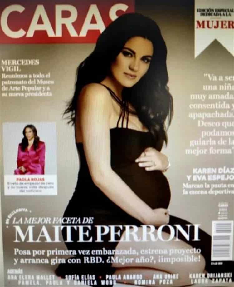 ¿Niño o niña? Maite Perroni revela el sexo de su bebé