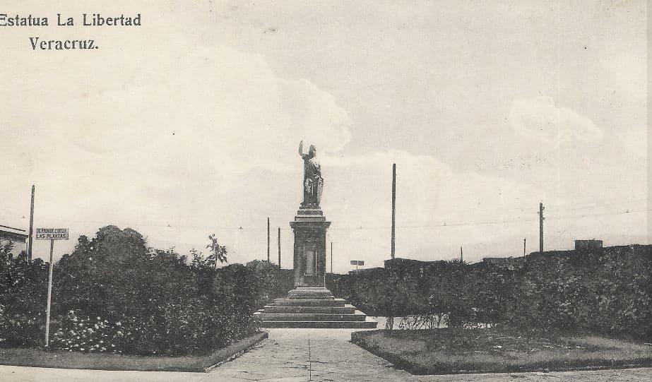 ¿Sabías que Veracruz tuvo su estatua de La Libertad?