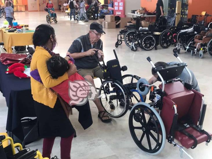 Club Rotario ofrece reparación y mantenimiento de sillas de ruedas en Poza Rica