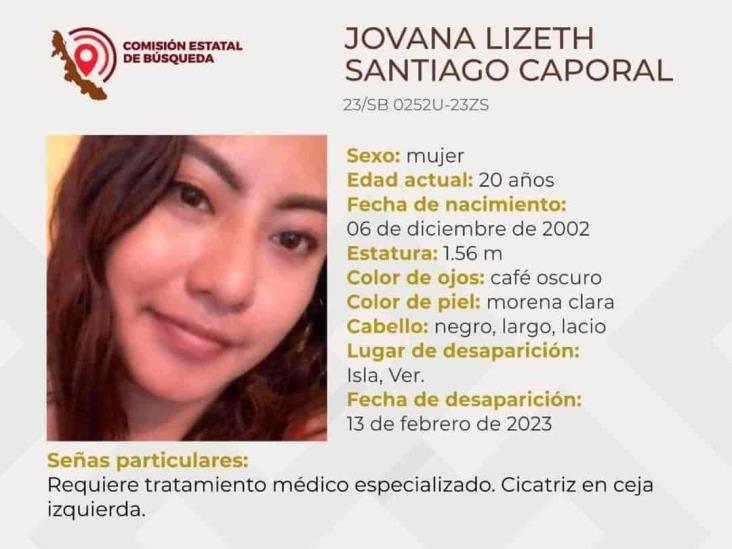 Lizbeth Santiago desapareció desde el 13 de febrero en Isla