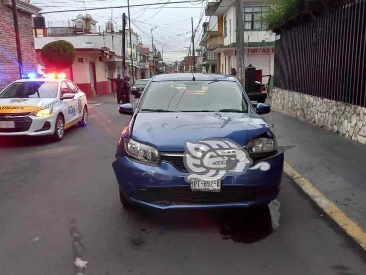 Accidente en Orizaba genera movilización policial