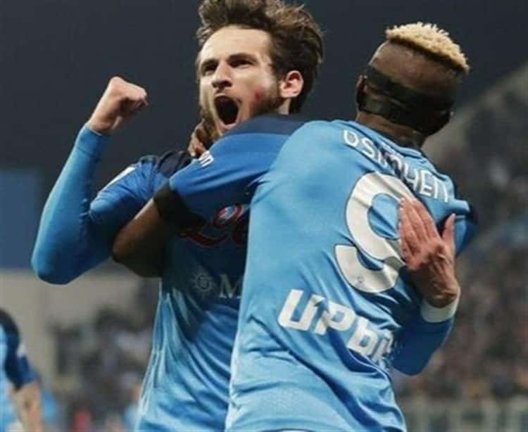 Consigue Nápoles vigésima victoria en 23 encuentros