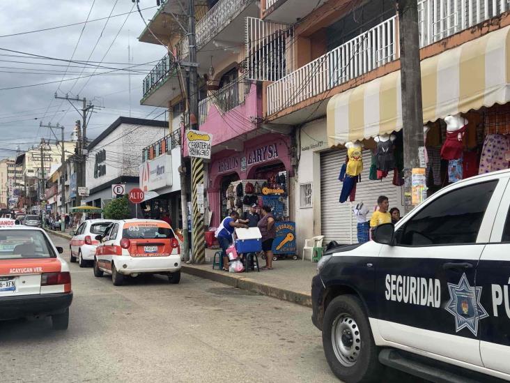 Desaparecen sitio de taxis clandestinos en Acayucan