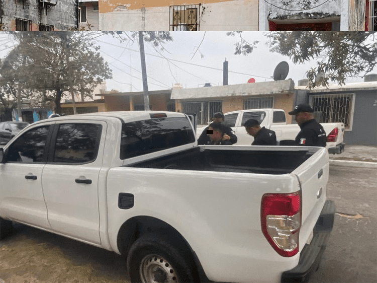 Cae empleado de funeraria por sustraer tablet de escena del crimen en Veracruz