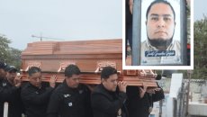 Amigos y familiares sepultan a policía ministerial fallecido durante la balacera en Paso del Toro
