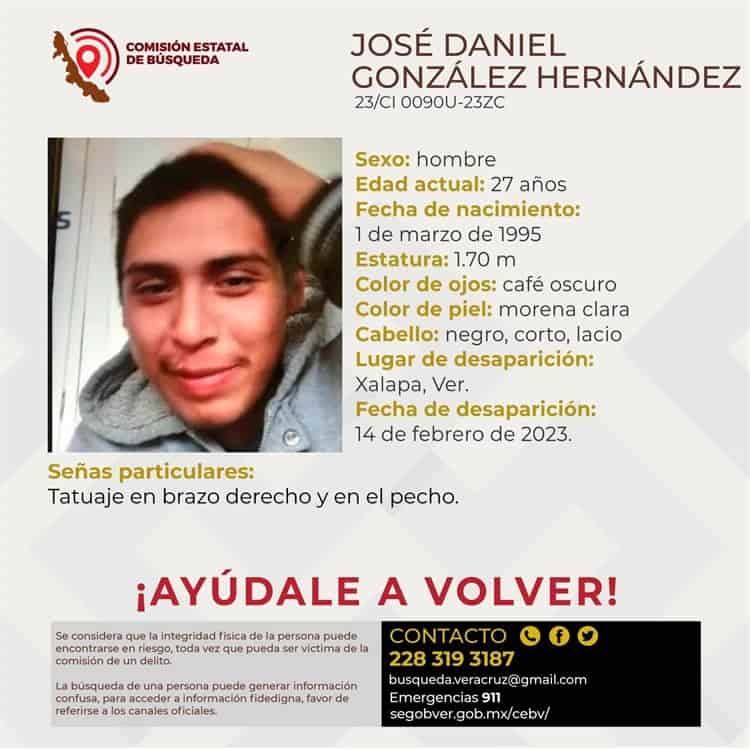 Reportan desaparición de dos hombres en Xalapa