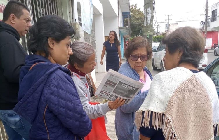 Morenistas de Poza Rica se suman a jornada para respaldar plan B de reforma electoral